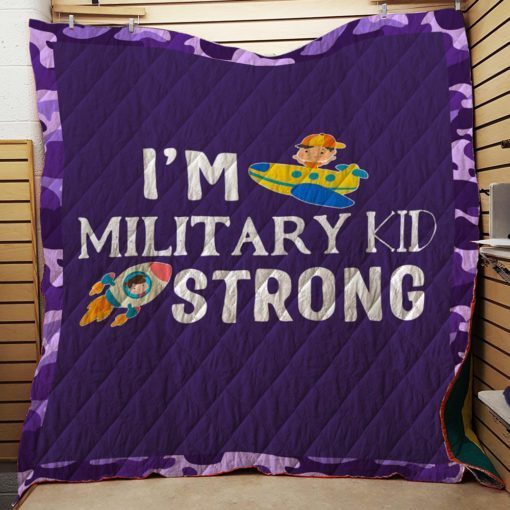 Purple Up Quilt Month Of Military Child Kids Awareness