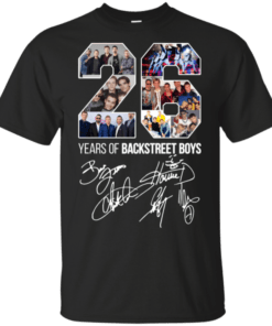 26 Years Of Backstreet Boy Gift T-Shirt For Fan