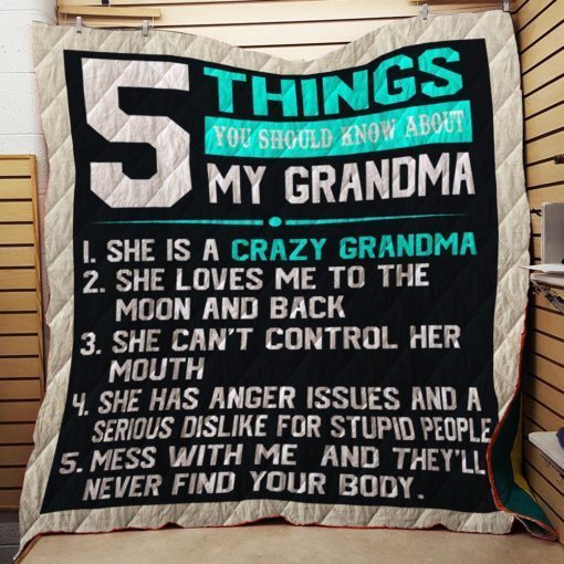 5 Things You Should Know About My Grandma Quilt for boys