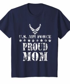 Air Force Proud Mom U.S. Air Force Stars T-shirt
