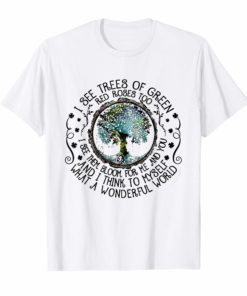 And I Think To Myself What A Wonderful World T-Shirt Hippie