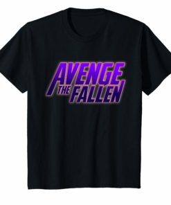 Avenge The Fallen Superhero Themed T-Shirt