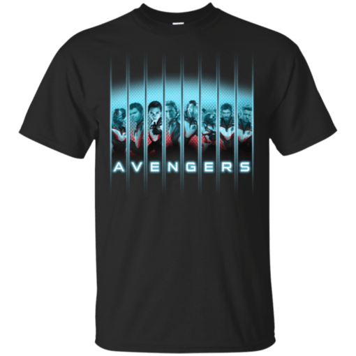 Avengers Team Squad New Suite Endgame T-shirts For Fan