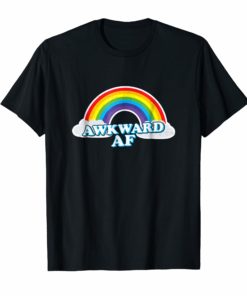 Awkward AF Rainbow T-Shirt
