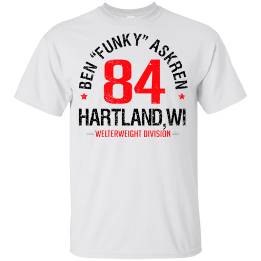Ben Askren 84 Hartland Welterweight Division Youth Kids T-Shirt