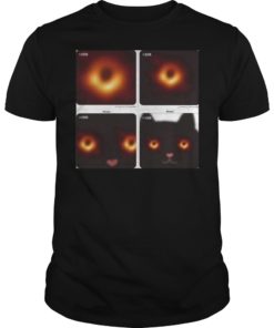Black Hole April 10 2019 Funny Cat T-Shirt
