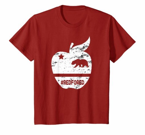 California Red for Ed T Shirt