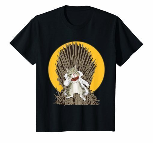 Cat Of Thrones Funny Cat Lover T Shirt