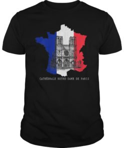 Cathedral of Notre Dame Paris Tee Shirt