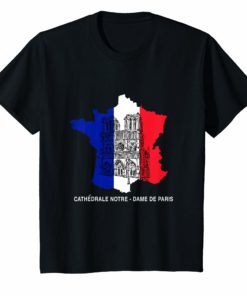Cathedral of Notre Dame Paris T-shirt