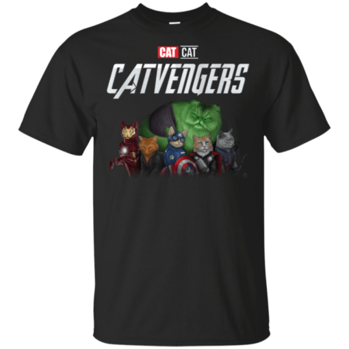 Catvengers Funny Cat Costume Avengers T-shirt For Fan & Cat Lover