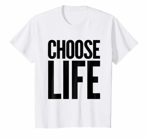 Choose Life Vintage Retro 80s Funny T-Shirt