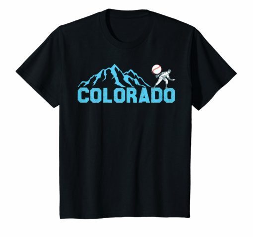 Colorado Rocky Mountain Baseball Player Shirt