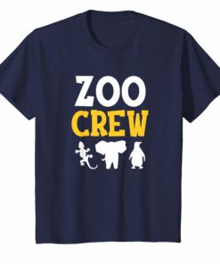 Cool Zoo Crew Shirt for Kids or Adults Zoo T-Shirt