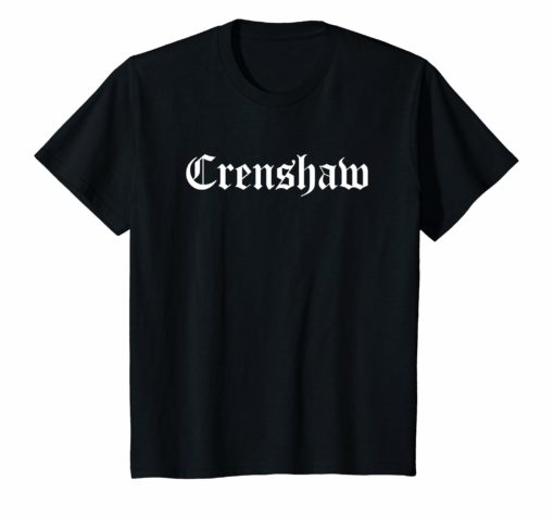 Crenshaw Old English Shirt