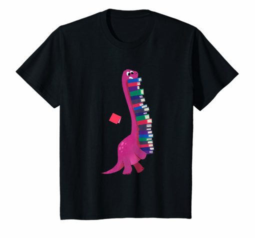 Cute Dinosaur Books T-Shirt