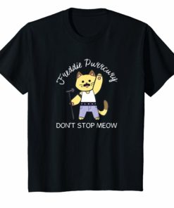 Cute Freddie Purrcury don’t stop meow t-shirt