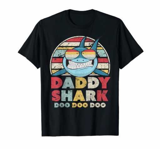 Daddy Shark T-Shirt Doo Doo Doo Tee