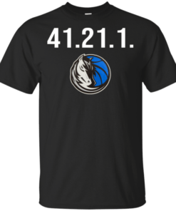 Dallas Mavericks Dirk Commemorative 41.21.1. Basketball T-shirt For Fan