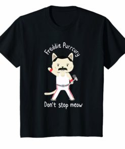 Dont Stop Meow Meowrcury T-shirt men women