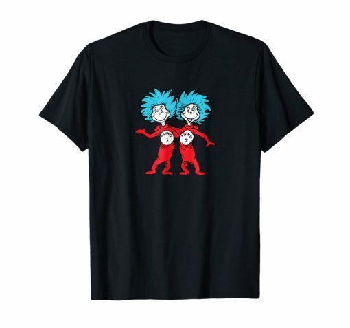 Dr. Seuss Thing 1 Thing 2 Buddies T-shirt