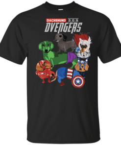 Dvengers Dachshund Dog Avenger Youth Kids T-Shirt