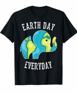 Elephant Earth Day Shirt For Earthday 2019 Tee