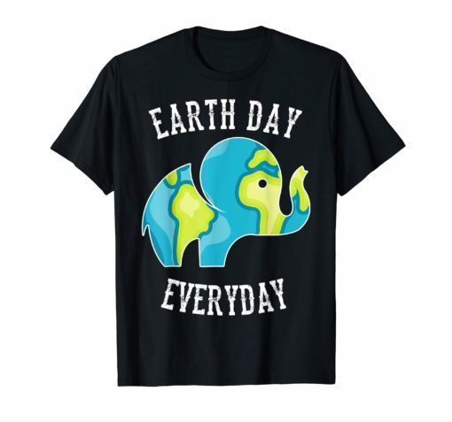 Elephant Earth Day Shirt For Earthday 2019 Tee