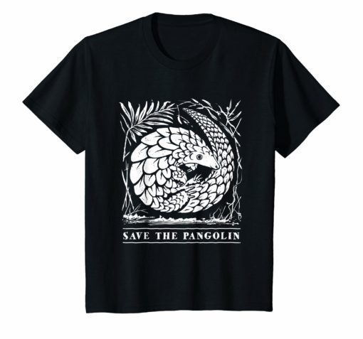 Endangered Species Shirt Save The Pangolin T-Shirt