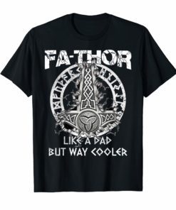 Fa-Thor Like A Dad T-shirt for Men Father Father's Day Shirt