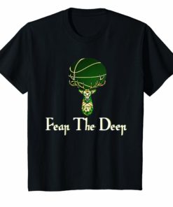 Fear The Deer Basketball Tee Shirt