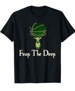 Fear The Deer Basketball Unisex T-Shirt