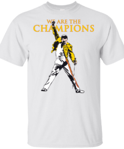 Freddie Mercury We Are The Champions T-Shirt