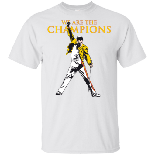 Freddie Mercury We Are The Champions T-Shirt