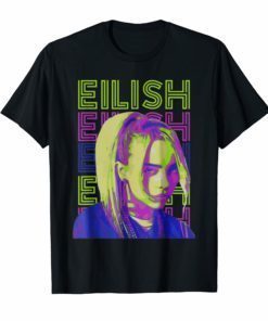 Fun Billie Lover Eilish Music Tee Shirt