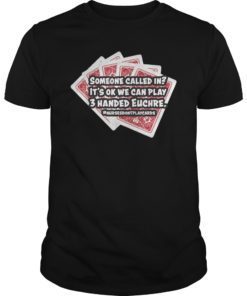 Funny Nurse Tshirt Nurses Don't Play Cards Euchre Gift