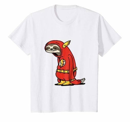 Funny Sloth Superhero Shirt Perfect gift for holidays