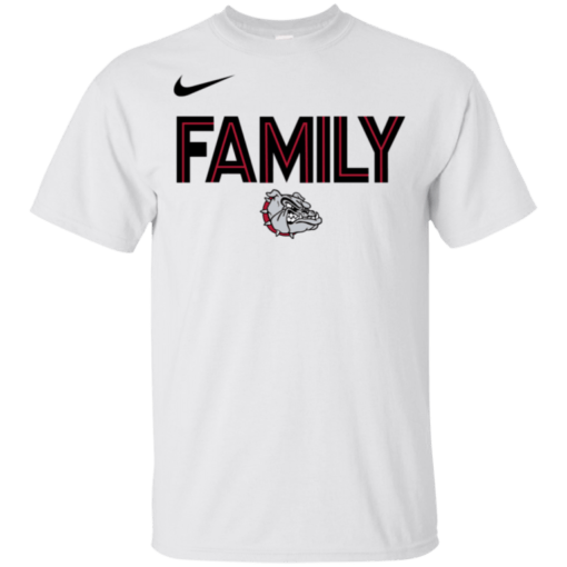 Gonzaga Bulldogs Family Basketball T-Shirt