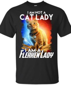 Goose cat I am not a cat lady I am a flerken lady Shirt