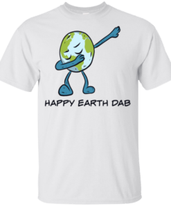 Happy Earth Day Dabbing Youth Kids T-Shirt