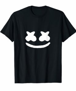 Happy Marshmallow Smores No Cookie Black T Shirt