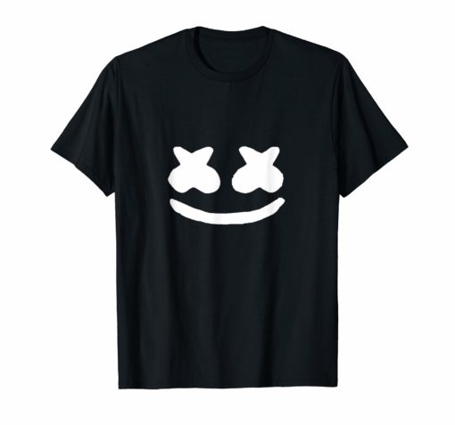 Happy Marshmallow Smores No Cookie Black T Shirt