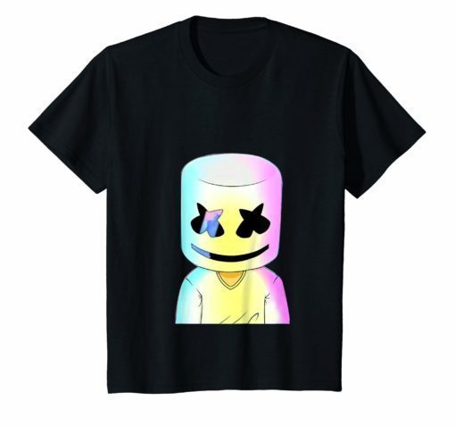 Happy Marshmallows S’more Glow Party Retro T-Shirt