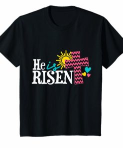 He is Risen Shirt Christian Easter TShirt