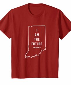 I Am The Future Indiana Red For Ed T-Shirt
