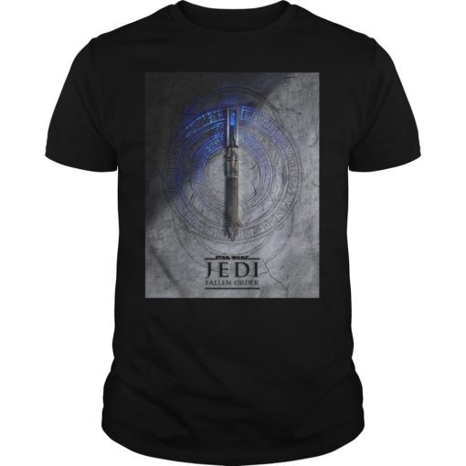 Jedi Fallen Order Teaser Image Lightsaber T-Shirt