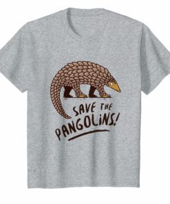 Kids Pangolin T Shirt Kids Save the Pangolins Shirt