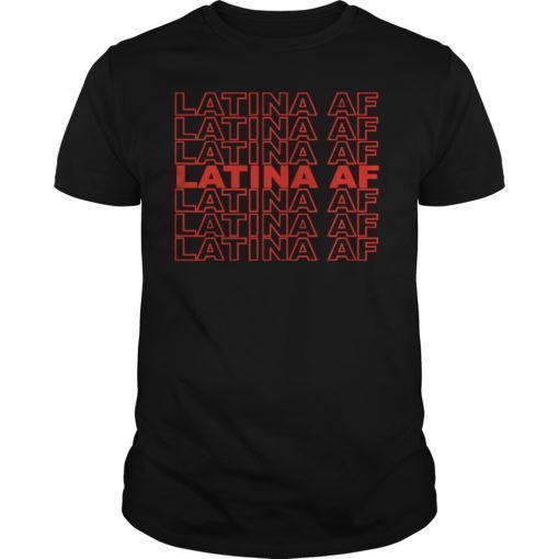 Latina Af Shirt Multicolor