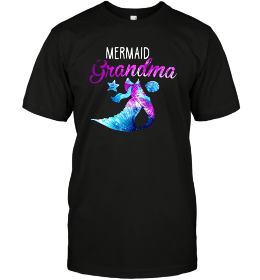 MERMAID GRANDMA MOM DAY SHIRT