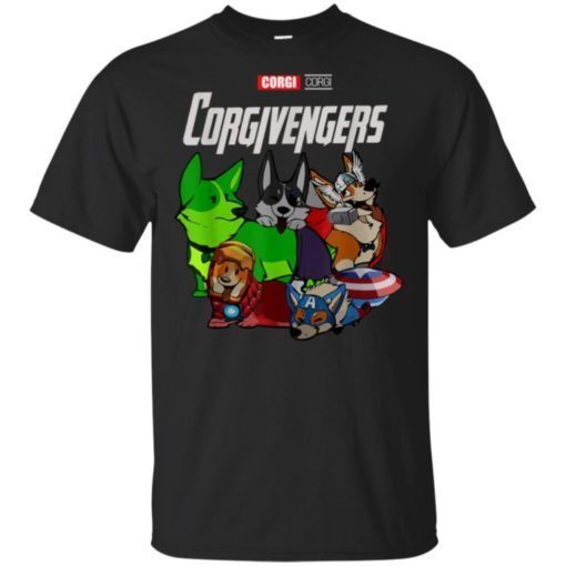 Marvel corgi Corgivengers T Shirt
